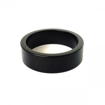 [I321N05] ESPACIADOR DIRECCION ALUM. NEGRO 1-1/8" 5 mm.