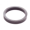 ESPACIADOR DIRECCION CARBONO NEGRO 1-1/8" 5 mm.