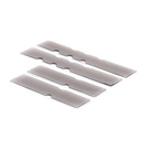 ALMOHADILLAS XLC DE GEL GP-T05 TRANSPARENTE